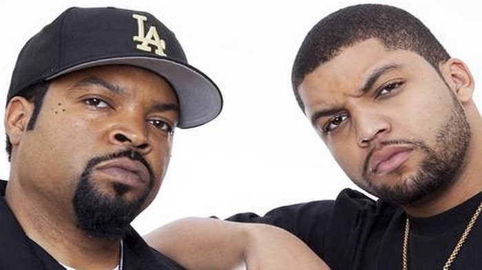 Ice Cube and his son O'Shea Jackson Jr.